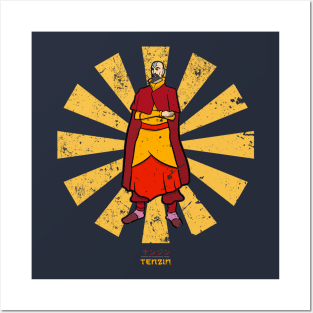 Tenzin Retro Japanese Avatar Posters and Art